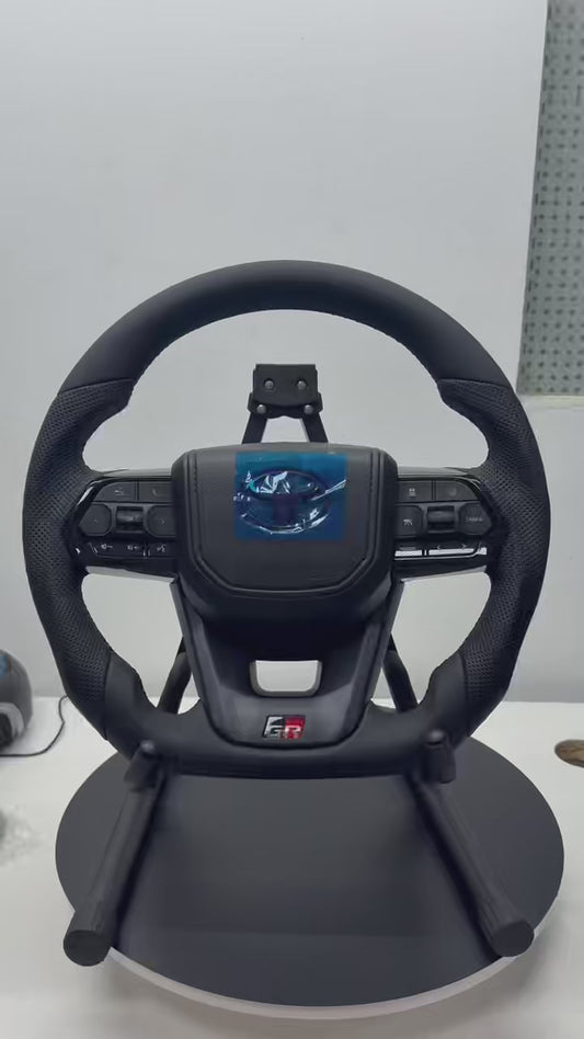 Toyota GR Sport Steering Wheel – Premium Leather, Multi-Function Controls