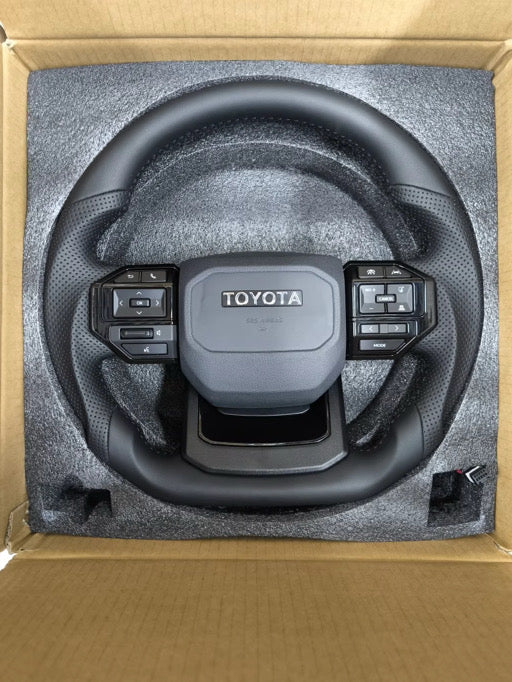 Toyota LC250 Sport Steering Wheel – Premium Leather, Multi-Function Controls